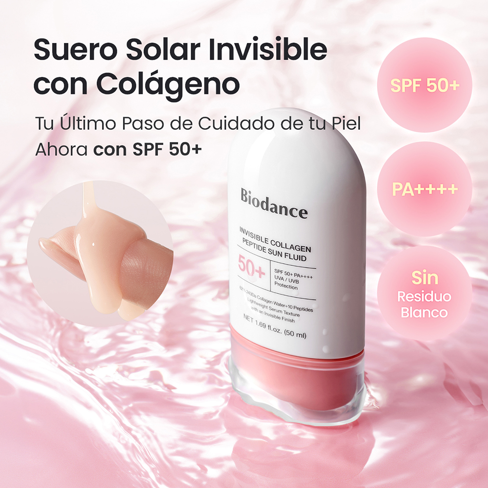 INVISIBLE COLLAGEN PEPTIDE SUN FLUID (SUERO CON PROTECCI&Oacute;N SOLAR)